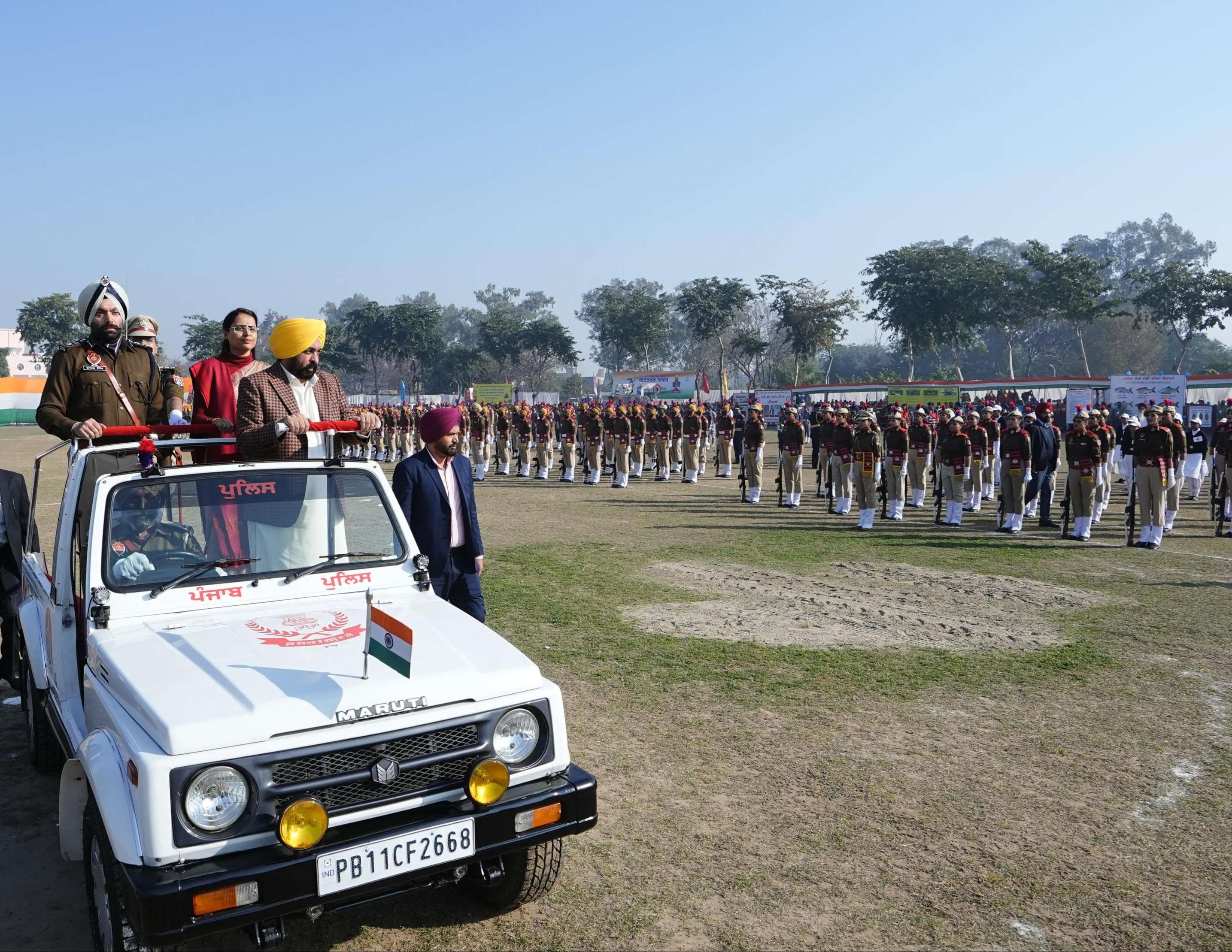Will give a befitting reply to hostile forces opposing peace, progress and prosperity: Bhagwant Singh Mann